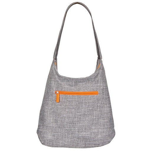 [BS17080-1000249984] Torba City-Shopper BS17080 - Grey Melange & Neon Orange