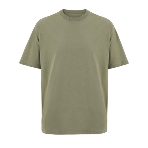 BOXY MEN T-SHIRT OVERSIZE - khaki