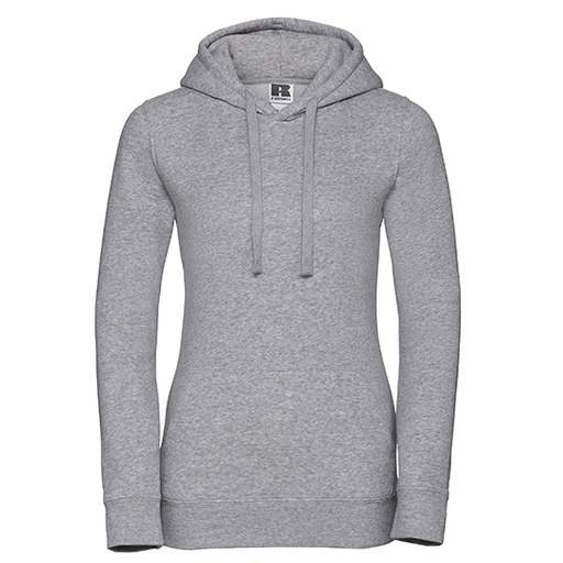 WYPRZEDAŻOWY Bluza Damska Slim Czesana Bawelna Trojwarstwowa Z265F - Light Oxford (Heather)