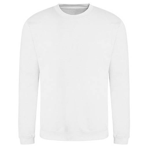WYPRZEDAŻOWY Bluza Klasyczna Bawelniana Czesana JH030 - Arctic White