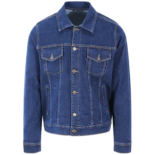WYPRZEDAŻOWY Kurtka dzinsowa klasyczna SD060 - Dark Blue Wash