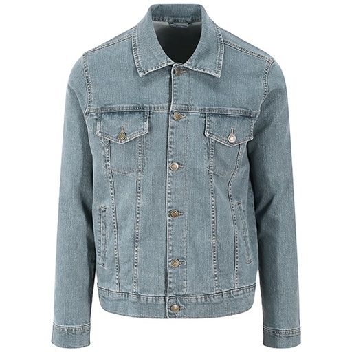 WYPRZEDAŻOWY Kurtka dzinsowa klasyczna SD060 - Light Blue Wash