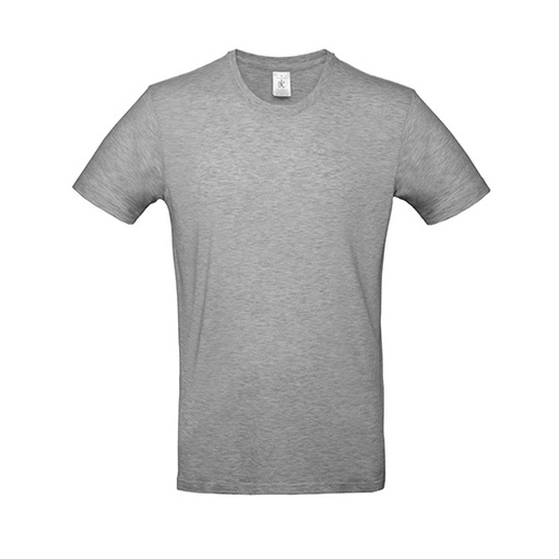 WYPRZEDAŻOWY T-Shirt Klasyczny Bawelniany BCTU03T - Sport Grey (Heather)