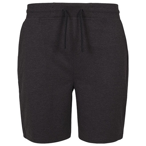 Szorty Meskie Oversize Dresowe BY080 - Charcoal (Heather)