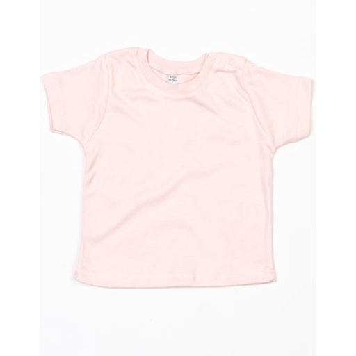 Koszulka Klasyczna Bawelniana BZ02 - Powder Pink