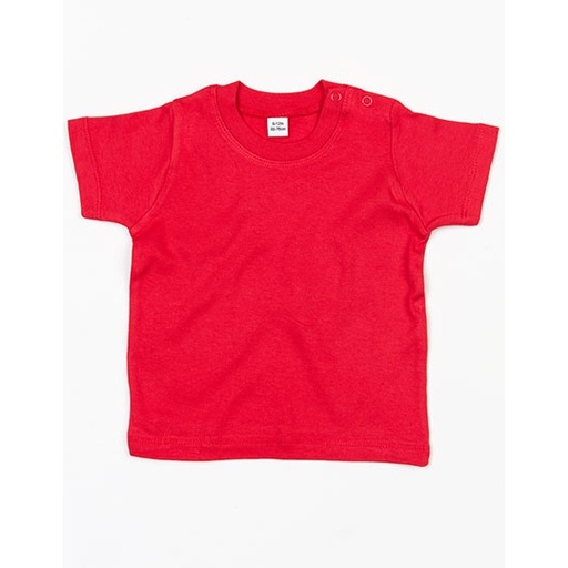 Koszulka Klasyczna Bawelniana BZ02 - Red