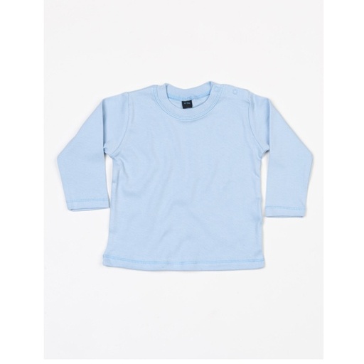 Koszulka dziecięca z długim rękawem BZ11 - Dusty Blue