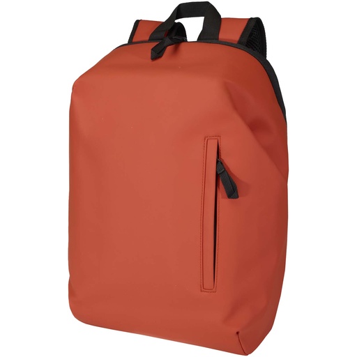 Resi Plus plecak na 15-calowego laptopa o pojemności 18 l z recyklingu, z certyfikatem GRS i zabezpieczeniem przed kradzieżą 130109 - Ceglasty