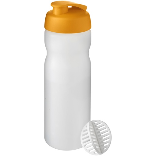 Shaker Baseline Plus o pojemności 650 ml 210703 - Pomarańczowo-szroniony bezbarwny