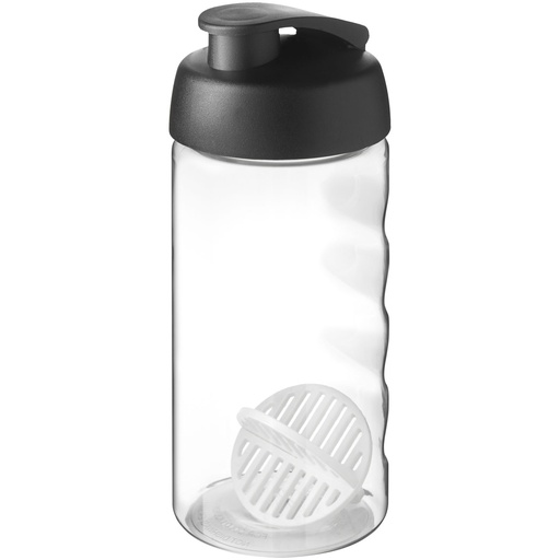 Shaker H2O Active Bop o pojemności 500ml 210704 - Czarno-przezroczysty