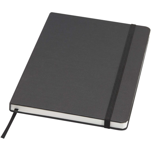 Holm notatnik A5 z papieru z kamienia z kartkami w linie 107366 - Czarny