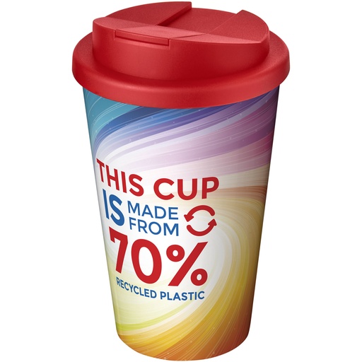 Brite-Americano® Eco szczelny kubek izolowany o pojemności 350 ml 210493 - Czerwony