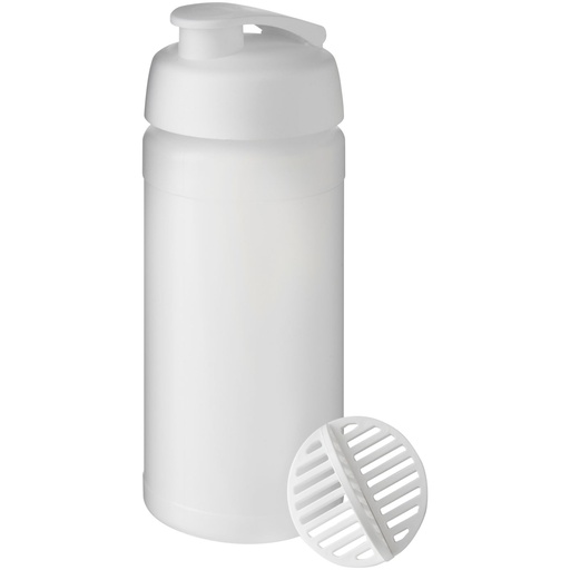 Shaker Baseline Plus o pojemności 500 ml 210702 - Biało-szroniony bezbarwny