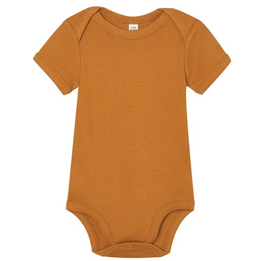Body Niemowlece Organiczne Interlock BZ10 - Toffee