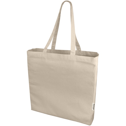 Odessa torba na zakupy z materiału z recyklingu o gramaturze 220 g/m² 120710 - Naturalny
