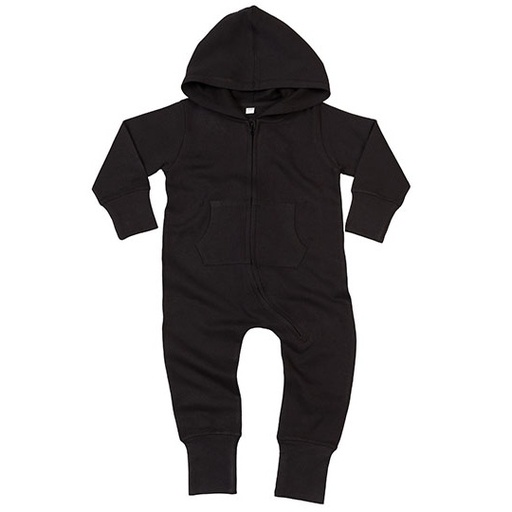 Kombinezon niemowlęcy z kapturem BZ25 - Black
