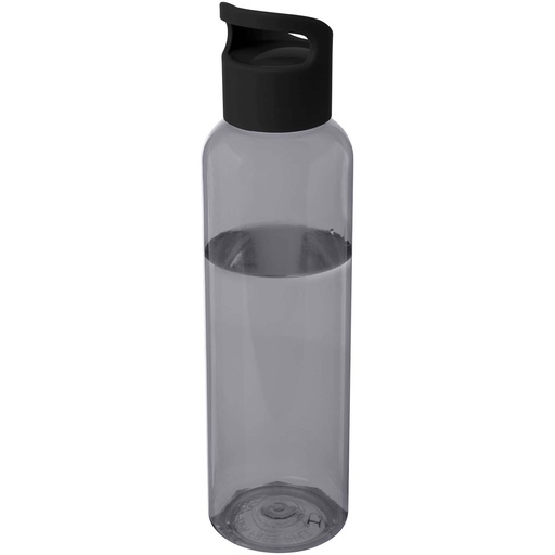 Sky butelka na wodę o pojemności 650 ml z tworzyw sztucznych pochodzących z recyklingu 100777 - Czarny