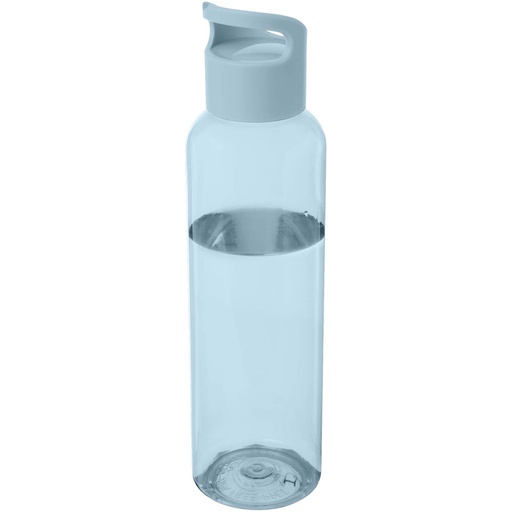 Sky butelka na wodę o pojemności 650 ml z tworzyw sztucznych pochodzących z recyklingu 100777 - Chmurny błękit