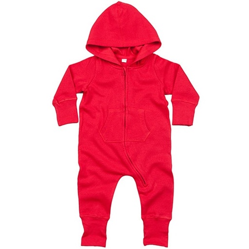 Kombinezon niemowlęcy z kapturem BZ25 - Red
