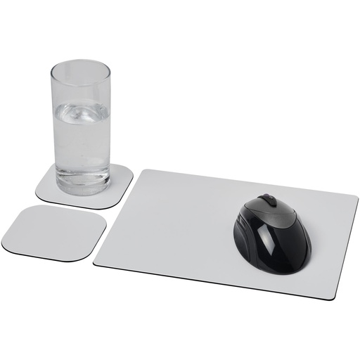 Podkładka pod mysz Brite-Mat® i zestaw podkładek pod naczynia combo 3 210593 - Czarny
