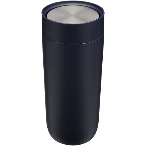 Camden kubek o pojemności 350 ml ze stali nierdzewnej z certyfikatem RCS z ceramiczną wyściółką 100849 - Granatowy
