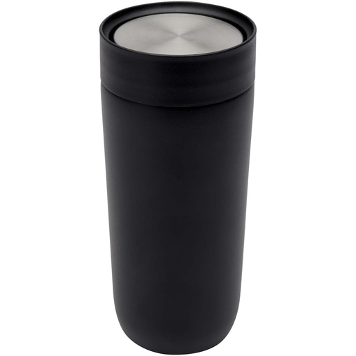 Camden kubek o pojemności 350 ml ze stali nierdzewnej z certyfikatem RCS z ceramiczną wyściółką 100849 - Czarny
