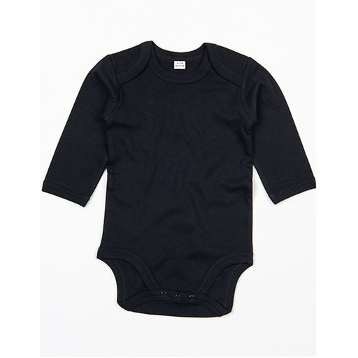 Body niemowlęce z długim rękawem BZ30 - Black