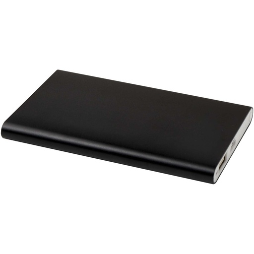 Pep powerbank o pojemności 4000 mAh Type-C z aluminium pochodzącego z recyklingu 124380 - Czarny