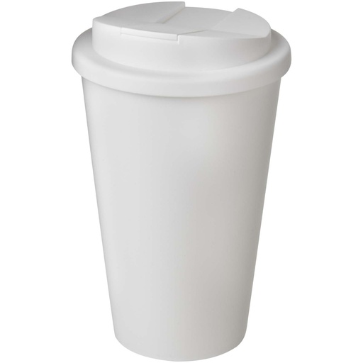 Kubek Americano® POP 350 ml termoizolowany, z pokrywką zabezpieczającą przed rozlaniem 210794 - Biały