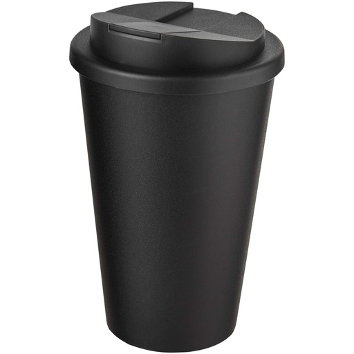 Kubek Americano® POP 350 ml termoizolowany, z pokrywką zabezpieczającą przed rozlaniem 210794 - Czarny
