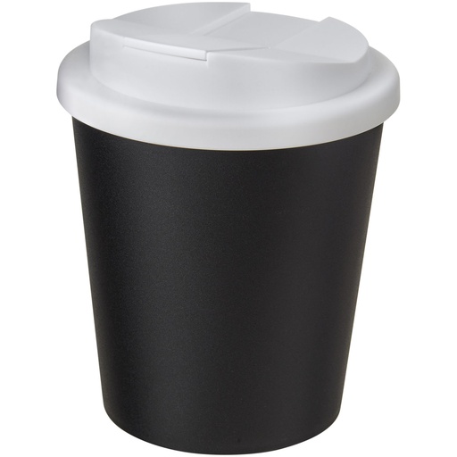 Americano® Espresso 250 ml tumbler with spill-proof lid 210699 - Czarno-biały