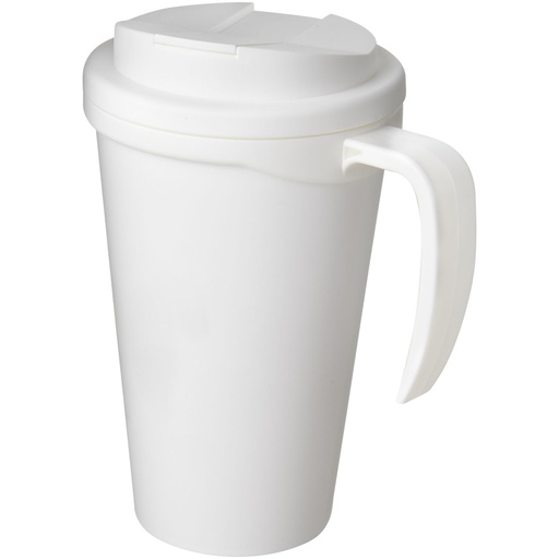Americano® Grande 350 ml mug with spill-proof lid 210421 - Biały