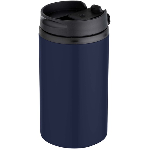 Mojave izolowany kubek o pojemności 250 ml ze stali nierdzewnej pochodzącej z recyklingu z certyfikatem RCS 100762 - Granatowy