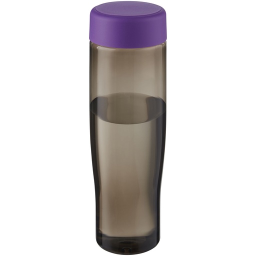 H2O Active® Eco Tempo 700 ml bidon z zakrętką 210450 - Fioletowo-węgiel drzewny