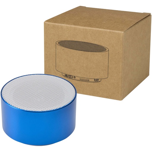 Ankaa bezprzewodowy głośnik Bluetooth® o mocy 3 W z recyklingowanego aluminium 124486 - Królewski niebieski