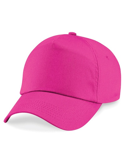 Czapka 5-panelowa Bawełniana Twill CB10B - Fuchsia