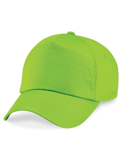 Czapka 5-panelowa Bawełniana Twill CB10B - Lime Green