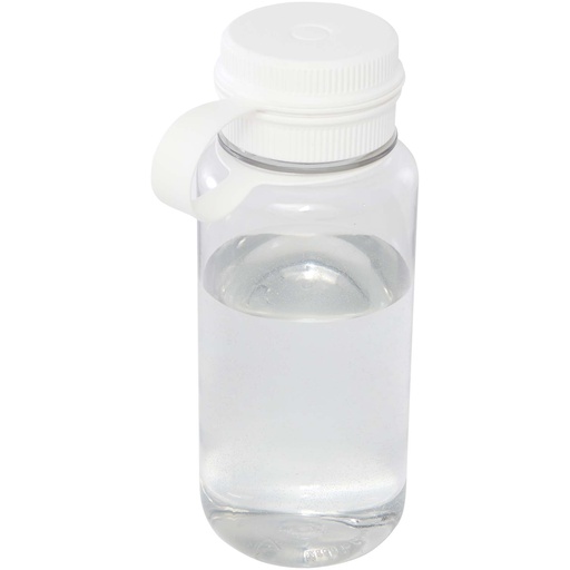 Butelka sportowa Ryder z materiału RPET, z certyfikatem RCS, o pojemności 900 ml, z wielofunkcyjną zakrętką 100837 - Biały