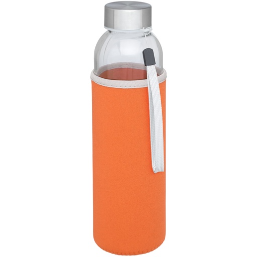 Bidon szklany Bodhi o pojemności 500 ml 100656 - Pomarańczowy