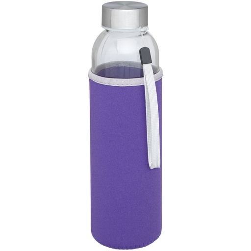 Bidon szklany Bodhi o pojemności 500 ml 100656 - Fioletowy