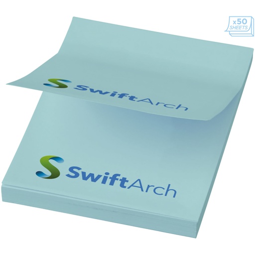 Karteczki samoprzylepne Sticky-Mate® 50x75 21092012 - Jasny niebieski