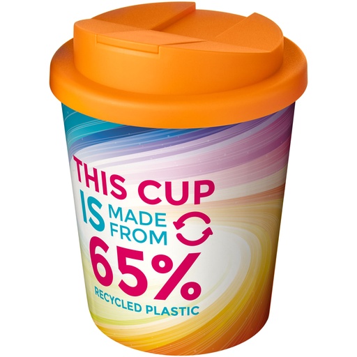 Brite-Americano® Eco szczelny izolowany kubek o pojemności 250 ml 210497 - Pomarańczowy