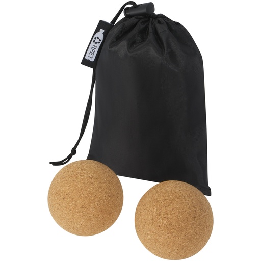 Trikona zestaw 2 piłek do jogi 127034 - Naturalny