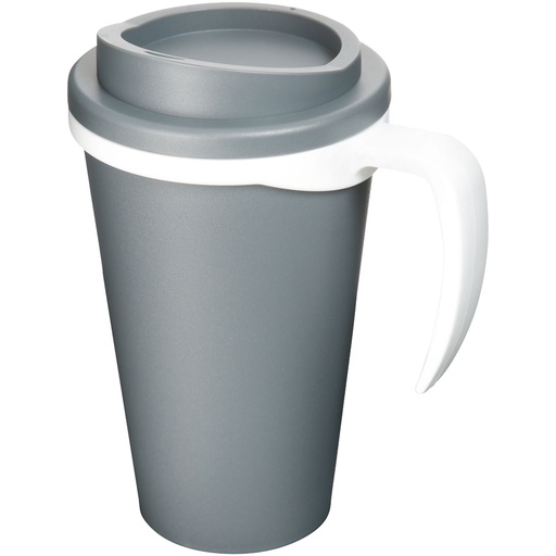 Kubek termiczny z serii Americano® Grande o pojemności 350 ml 210004 - Szaro-biały