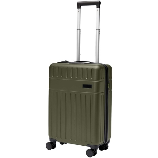Rover twarda walizka na kółkach z tworzyw sztucznych pochodzących z recyklingu z certyfikatem GRS o wysokości 51 cm i pojemno 130049 - Leśny zielony