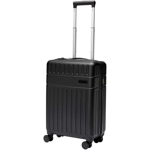 Rover twarda walizka na kółkach z tworzyw sztucznych pochodzących z recyklingu z certyfikatem GRS o wysokości 51 cm i pojemno 130049 - Czarny