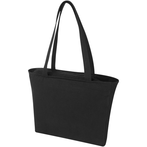 Trace Weekender torba na zakupy z materiału z recyklingu o gramaturze 500 g/m² 120712 - Czarny