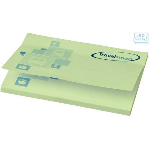 Karteczki samoprzylepne Sticky-Mate® 100x75 21094031 - Miętowy zielony