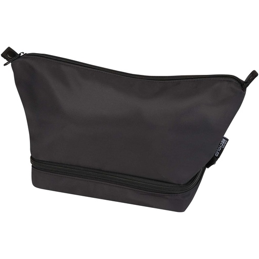 Trip Aware™, kosmetyczka podróżna wykonana z materiałów z recyklingu, 6 l 120766 - Czarny