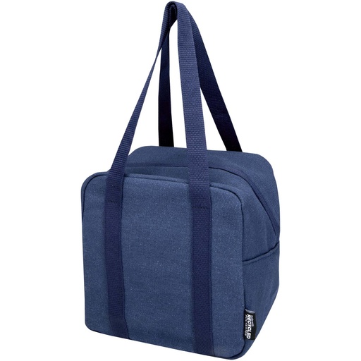 Recanvas torba termiczna na lunch z certyfikatem GRS z recyklingu, 5 l 130126 - Granatowy